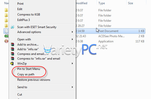Windows7 กับการปรับปรุงเมนูคำสั่ง Send To