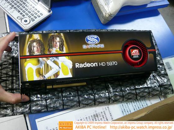 แรงที่สุด ณ ชั่วโมงนี้กับ Sapphire Radeon HD 5970 2GB DDR5?