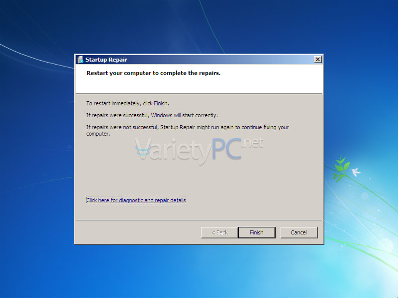 แก้ปัญหา Windows Error Recovery เป็นเรื่องง่ายนิดเดียว