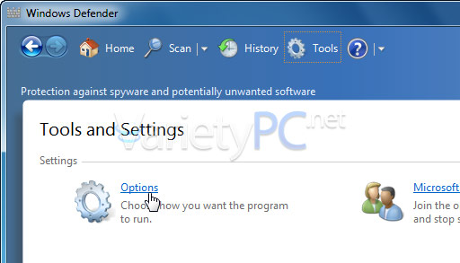 ปิด Windows Defender หากมีแอนตี้สปายแวร์ใช้งานอยู่แล้ว