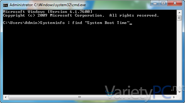 System Boot Time