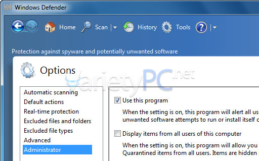 วิธีปิด Windows Defender หากมีแอนตี้สปายแวร์ใช้งานอยู่แล้ว
