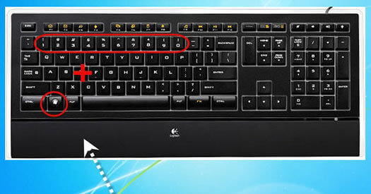 เรียกใช้ Windows Key เพื่อเปิดใช้งานโปรแกรมบนทาสก์บาร์เร่งด่วน
