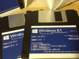 ฟล็อบปี้ดิสต์เครื่องรุ่นเก่า สามารถติดตั้ง Windows 8.1 ได้แล้ว