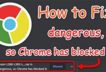 วิธีปิดการบล็อคไฟล์ดาวน์โหลด Google Chrome ถาวร