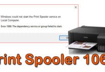 วิธีแก้ Print Spooler 1068 บน Windows 10