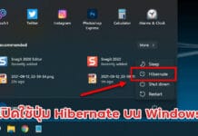 วิธีเปิดใช้ปุ่ม Hibernate บน Windows 11