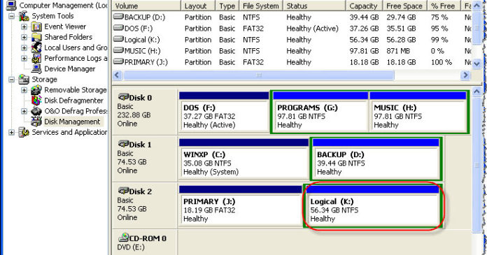 disk-management-to-manage-partitions-on-windows