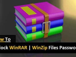 เทคนิค Hack Password ไฟล์ต่างๆจาก WinZip และ WinRAR
