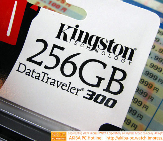 Kingston DataTraveler300 กับความจุ 256GB!