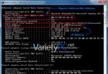 MAC Address และ IP Address