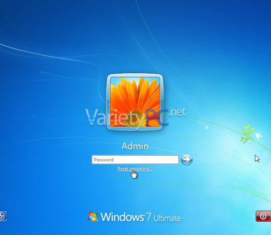 วิธีทำแฟลชไดรว์ให้รีเซ็ตพาสเวิร์ด Windows 7