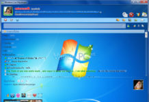 Windows 7 Theme (Skin) For Windows Live Messenger