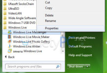 Move Live Messenger Icon to the System Tray in Windows 7