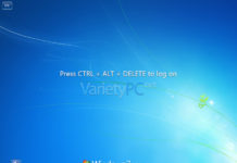 วิธีเปิดระบบรักษาความปลอดภัยก่อนล็อกอินเข้า Windows 7