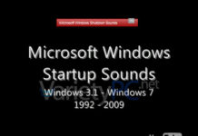 เสียง Start-up และ Shutdown ตั้งแต่ Windows 3.1 จนถึง Windows 7