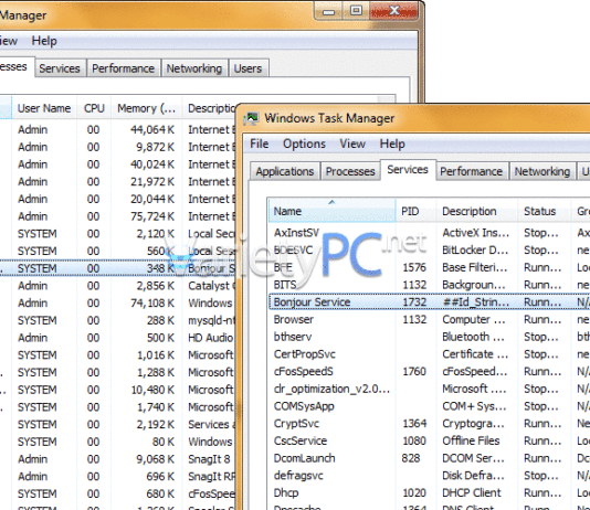 Bonjour และ mDNSResponder.exe คืออะไร จะลบออกได้ยังไง