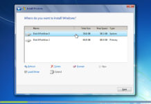 วิธีติดตั้ง Windows 7 ไม่ให้มีพาร์ทิชัน System Reserved