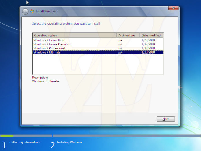 Windows 7 Post RTM Build 7700.0.100122-1900