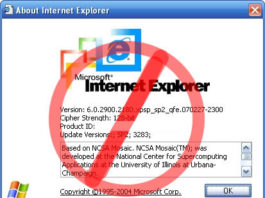 Google หยุดสนับสนุน IE6 และเบราเซอร์เวอร์ชันเก่าๆแล้ว