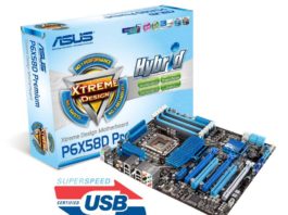อัสซุส มาเธอร์บอร์ด รุ่น Asus P6X58D Premium