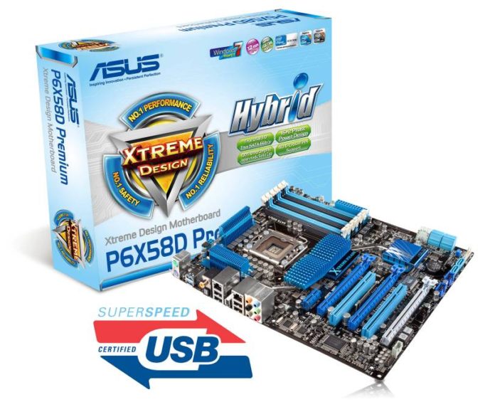 อัสซุส มาเธอร์บอร์ด รุ่น Asus P6X58D Premium