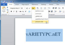 ปรับเปลี่ยนข้อความง่ายๆเพียงปุ่มเดียวใน Microsoft Word 2010