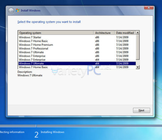 วิธีทำ Windows 7 AIO (All-In-One) รวมทุกเวอร์ชันใน DVD แผ่นเดียว