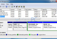 วิธีเปิด Disk Management บน Windows 7 อย่างเซียน