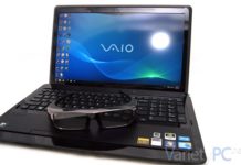 SONY VAIO VPC-F217HG พร้อมด้วยเทคโนโลยี 3 มิติเต็มรูปแบบ