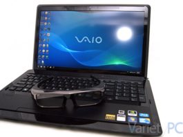 SONY VAIO VPC-F217HG พร้อมด้วยเทคโนโลยี 3 มิติเต็มรูปแบบ