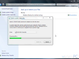 การทำแผ่นกู้ระบบ Windows 7 System Recovery ไว้ใช้งานอย่างง่าย
