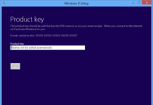 วิธีติดตั้ง Windows 8 ให้ปราศจาก License Key
