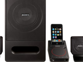 Sony เปิดตัว iPod dock SRS-GD50iP with USB Speakers