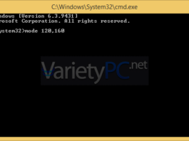 วิธีขยายหน้าจอ Command Prompt ให้ใหญ่ขึ้น
