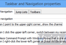 วิธีปิดการทำงานแท็บ Charms bar บน Windows 8