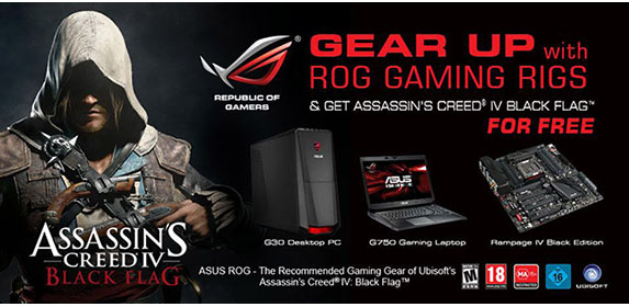ASUS ROG จับมือสุดยอดเกมส์ Assassin's Creed