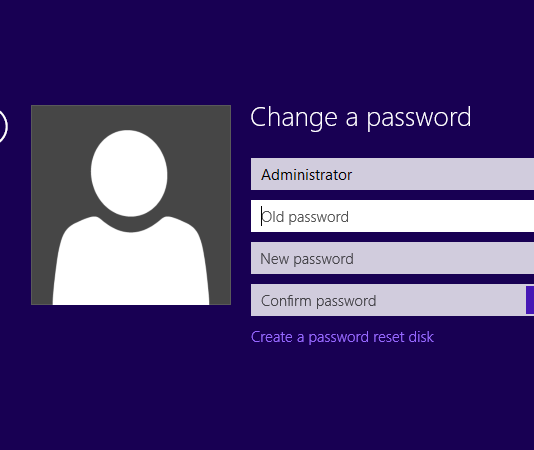 5 วิธี เรียกใช้ Change Password บน Windows 8.1
