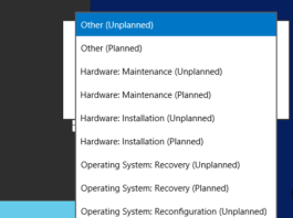 วิธีปิด Display Shutdown Event Tracker บน Windows Server 2012