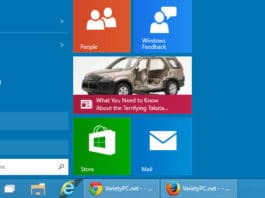 วิธีสลับ Start Menu กับ Start Screen บน Windows 10
