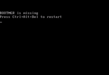 วิธีแก้ไข Bootmgr is missing Press Ctrl+Alt+Del to restart