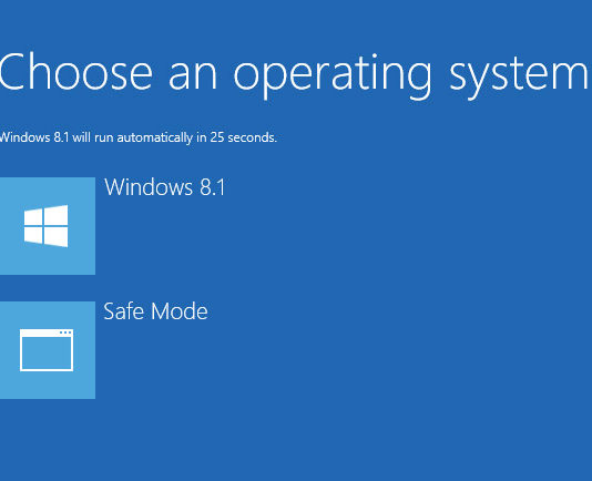 วิธีเพิ่ม Safe Mode ไว้ที่ Boot Menu สำหรับ Windows 8.1