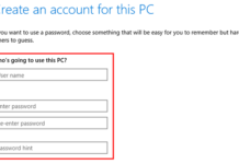 วิธีเรียกใช้ Local Account ในขั้นตอนติดตั้ง Windows 10