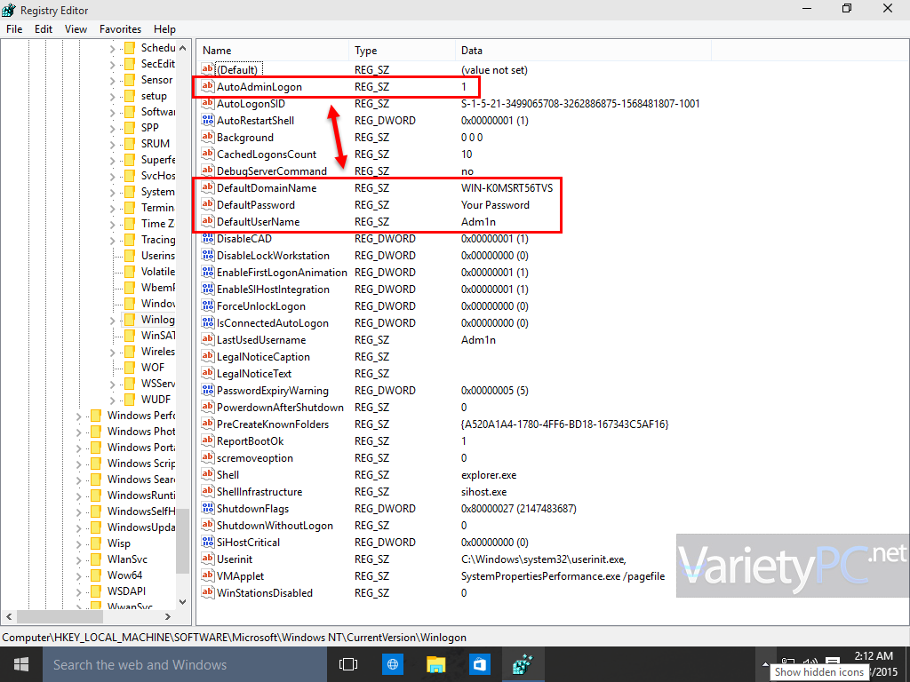 Auto Logon Windows 10 โดยไม่ต้องใส่พาสเวิร์ด
