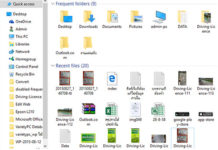 วิธีปิด Frequent Folder และ Recent Files บน Windows 10