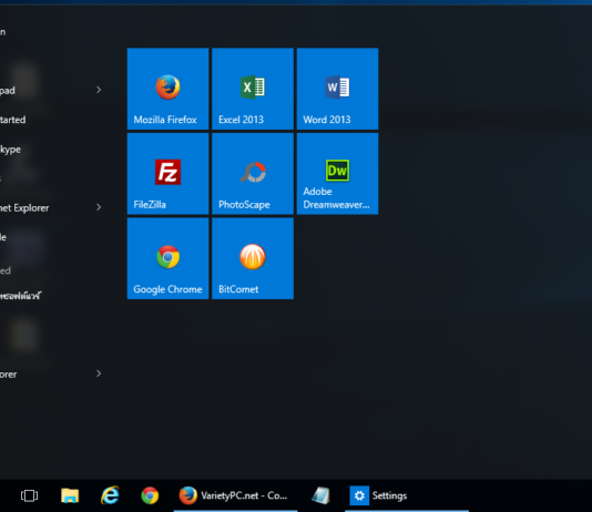 วิธีเพิ่มความเร็วให้เปิดเมนูสตาร์ทเร็วขึ้นบน Windows 10