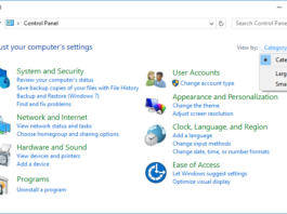 วิธีเรียกใช้งาน Control Panel บน Windows 10