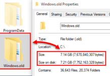 3 วิธี ลบโฟลเดอร์ Windows.old บน Windows 10