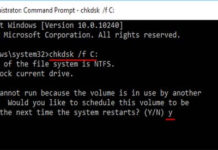 5 วิธีใช้คำสั่งเช็คดิสก์ chkdsk บน Windows 10