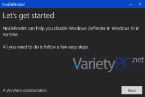 5 วิธี ปิด Windows Defender บน Windows 10 ถาวร | VarietyPC.net